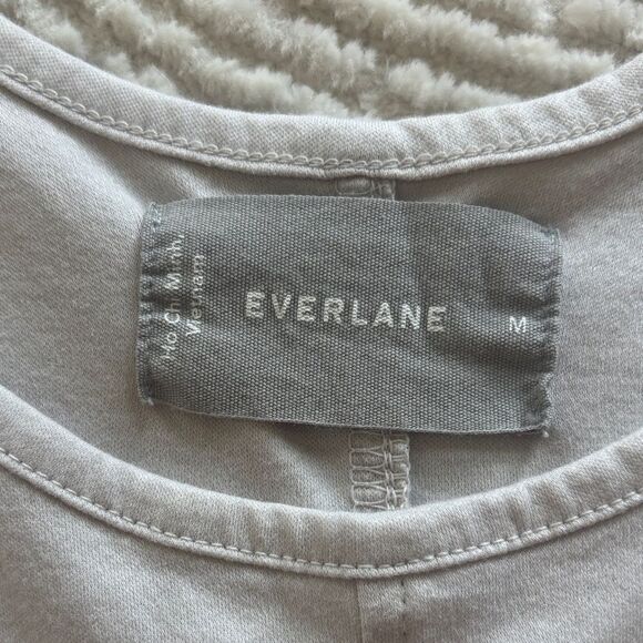 Everlane Cream Jumpsuit - Picture 2 of 8